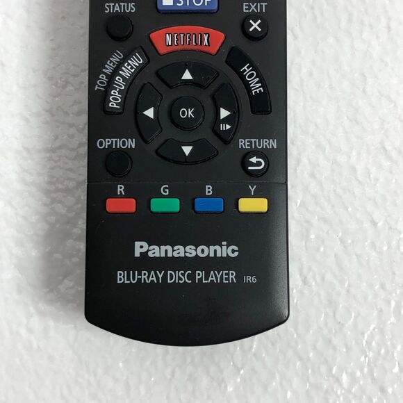 Panasonic Blu-Ray Disc Player Remote Control IR6 - Picture 4 of 5